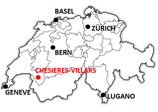 Karte Chesieres-Villars