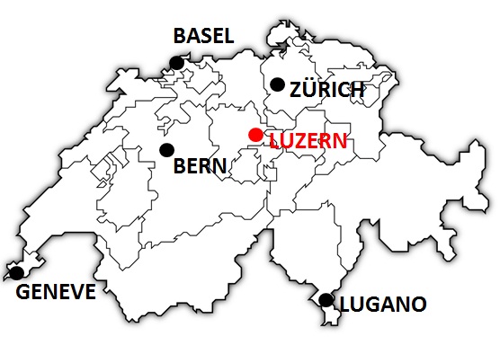 Karte Luzern